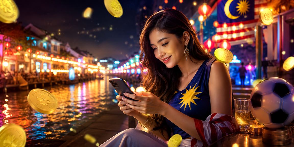 Pemain Malaysia menikmati kasino langsung xe88 bersama tontonan perlawanan bola sepak