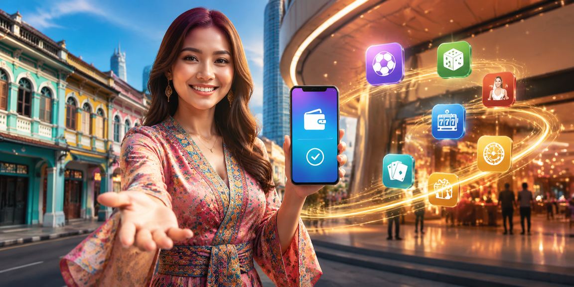 Pengguna di Pulau Pinang bermain roulette xe88 melalui aplikasi telefon